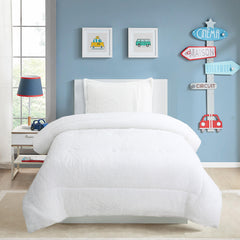 Kids Winter Crown Digital Printing Quilt Cover Set - 2pcs