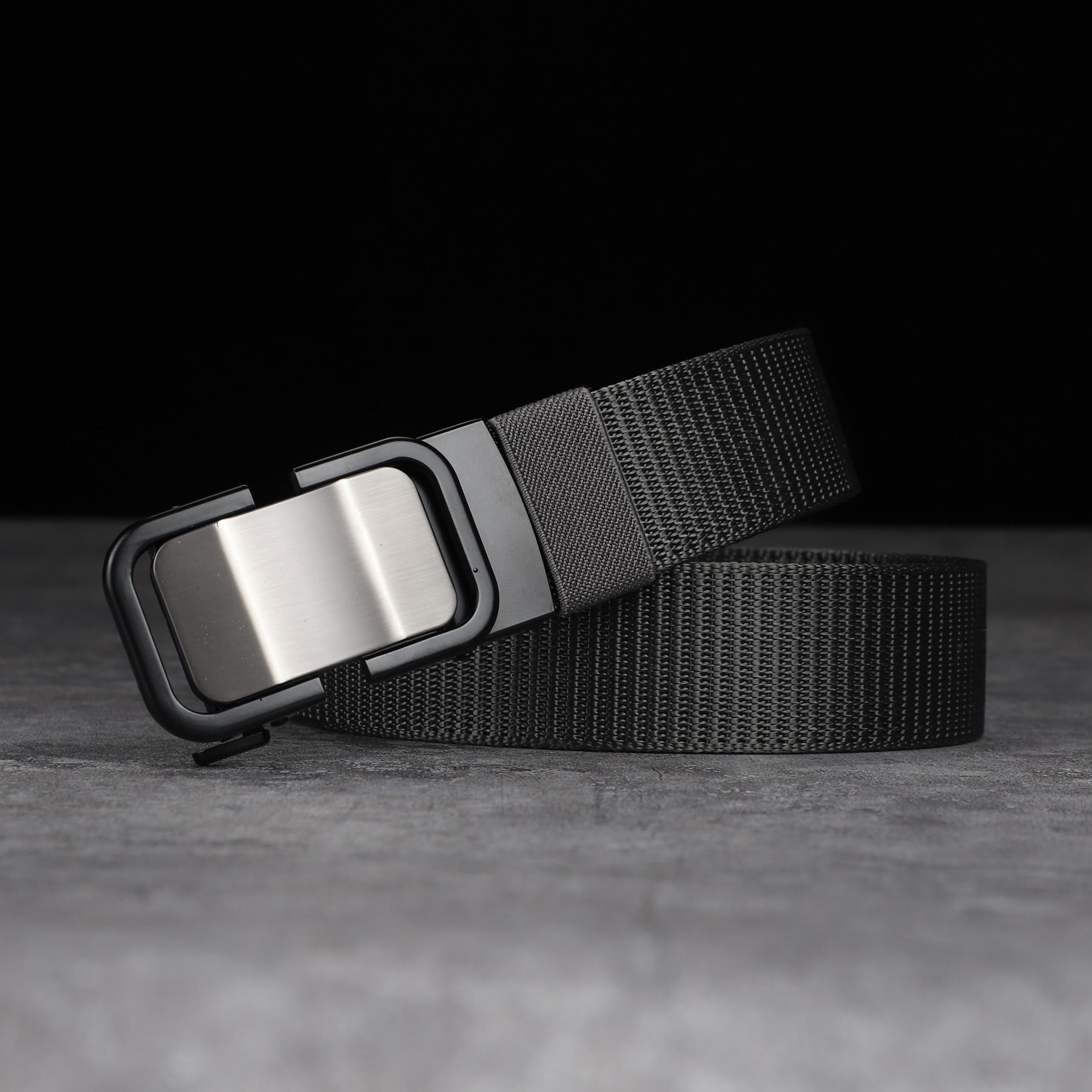 Polyester Alloy Automatic Buckle Belt Casual Versatile Training Belt