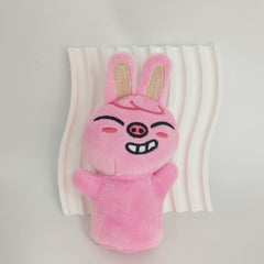 Mini Plush Dolls Interactive Puppet Toys with Soft Fluffy Characters