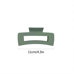 Square Hair Clip Headpiece For Girls and Women Large Hair Clip