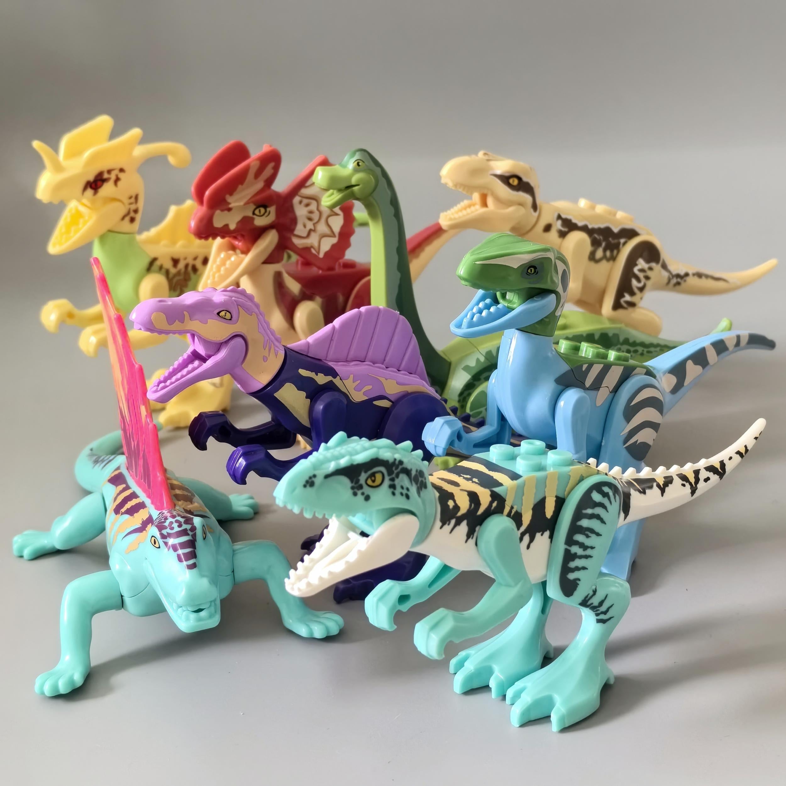 Dinosaur Assembly Puzzle Building Blocks Toys Christmas Halloween