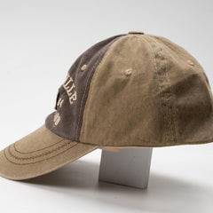 NYS Embroidery Patch Baseball Cap Washed Distressed Vintage Cotton Dad Hat