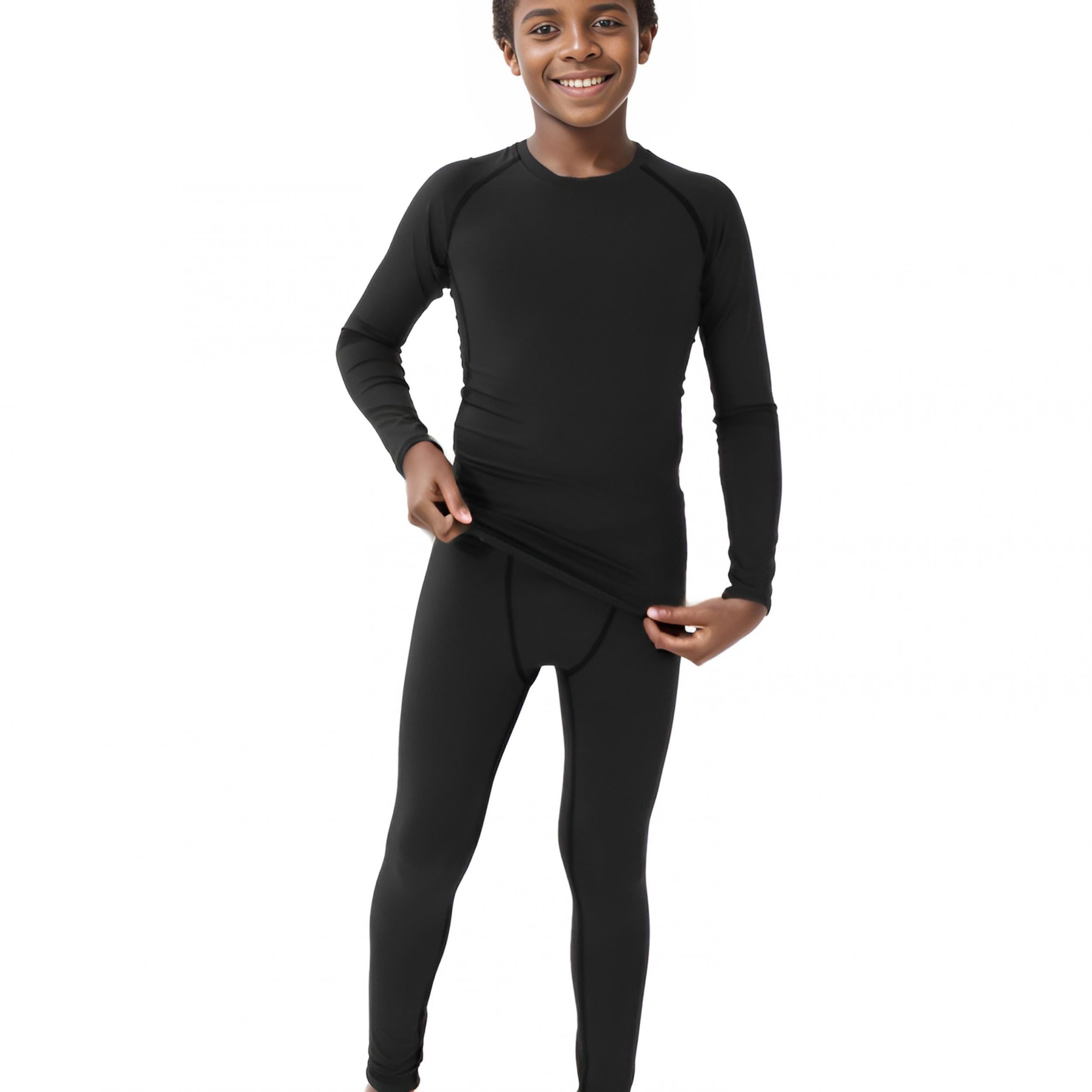 Boys 2PCS Set Long Sleeve T-shirt & Pants Suit Kids Sports Clothes