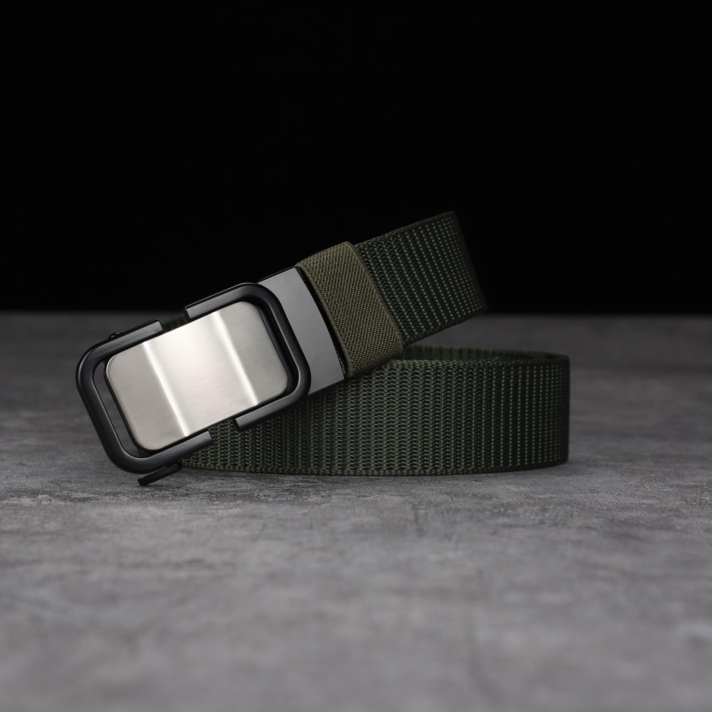 Polyester Alloy Automatic Buckle Belt Casual Versatile Training Belt