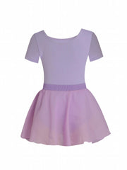 Girls Casual Chiffon Ballet Dress Short Sleeve Costume