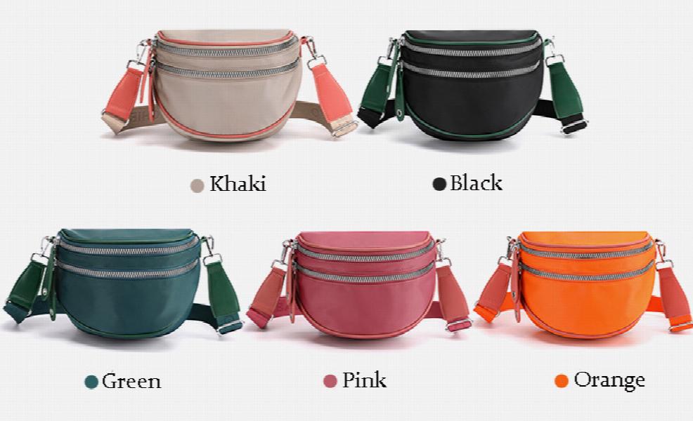 Chuwanglin Women's Nylon Crossbody Bag Waterproof Handbag