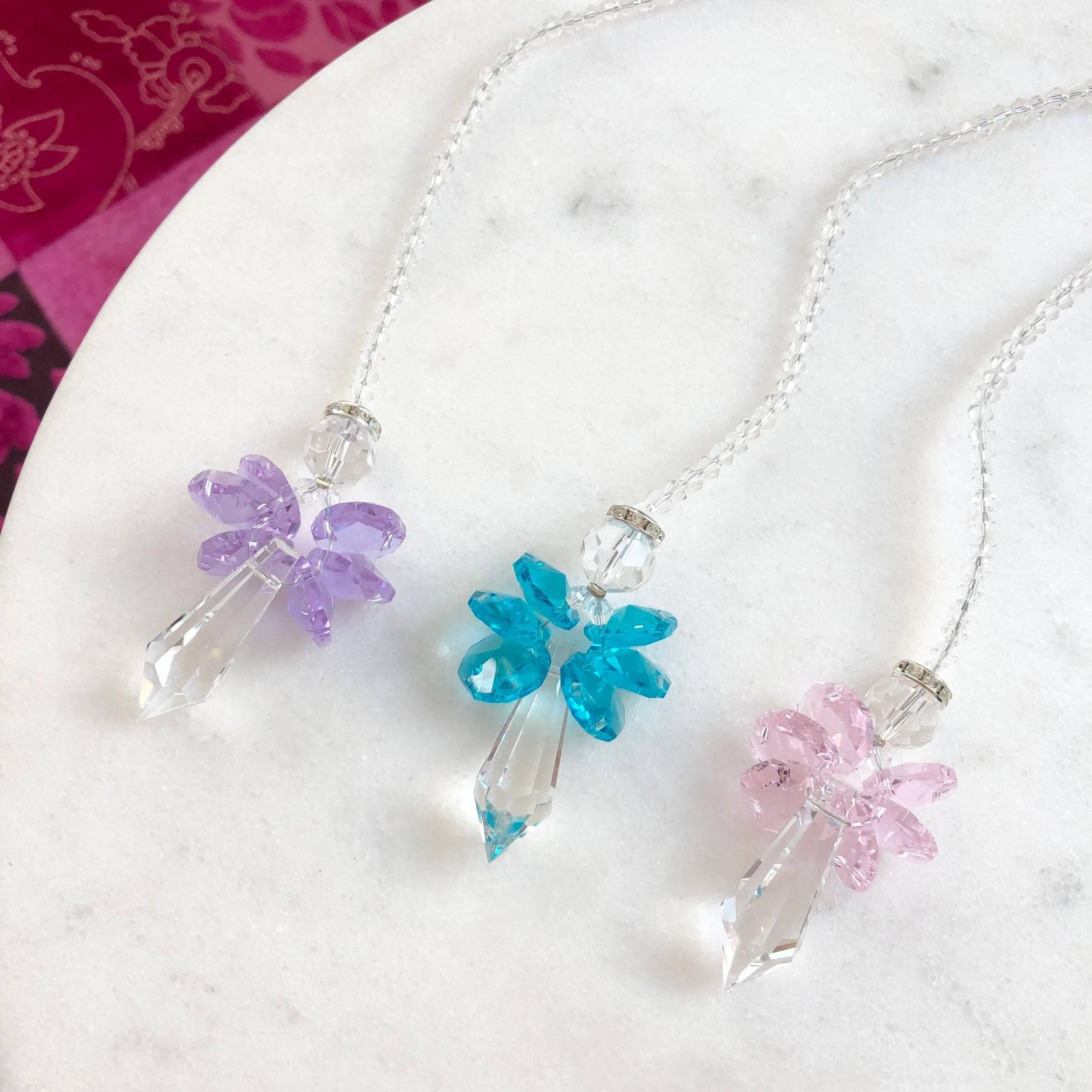 Crystal Sun Catcher Pendant Light Ornament Garden Decoration