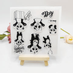 Panda Blessing Stamp - Halloween Christmas Gift