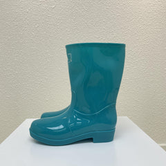 Women's Waterproof High Top Rain Boots Solid Non Slip Outdoor Garden Work