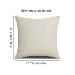 4pcs Modern Cushion Cover Zipper Throw Pillowcase