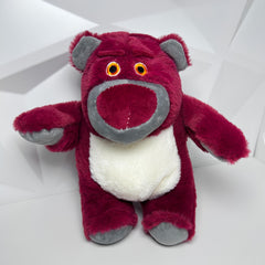 Strawberry Bear Plush Toy & Pillow Doll - Soft Polyester Fabric