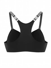  Women's Front Closure Padded Plunge Bra
