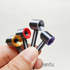 Mini Hair Dryer Dollhouse Accessory 4 Colors Non Electric Compact Size