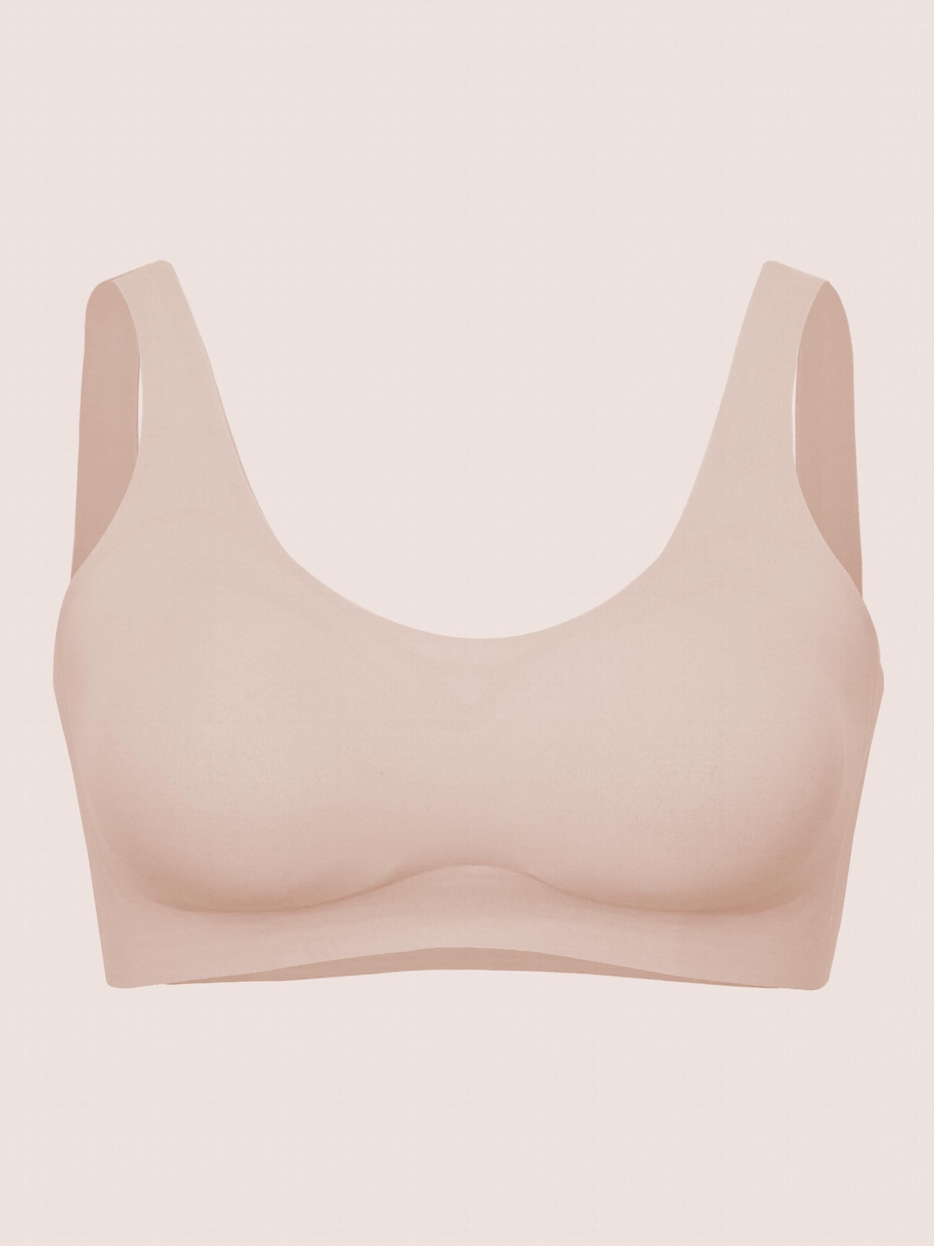 Plus Size Seamless Wireless Fitness Bra