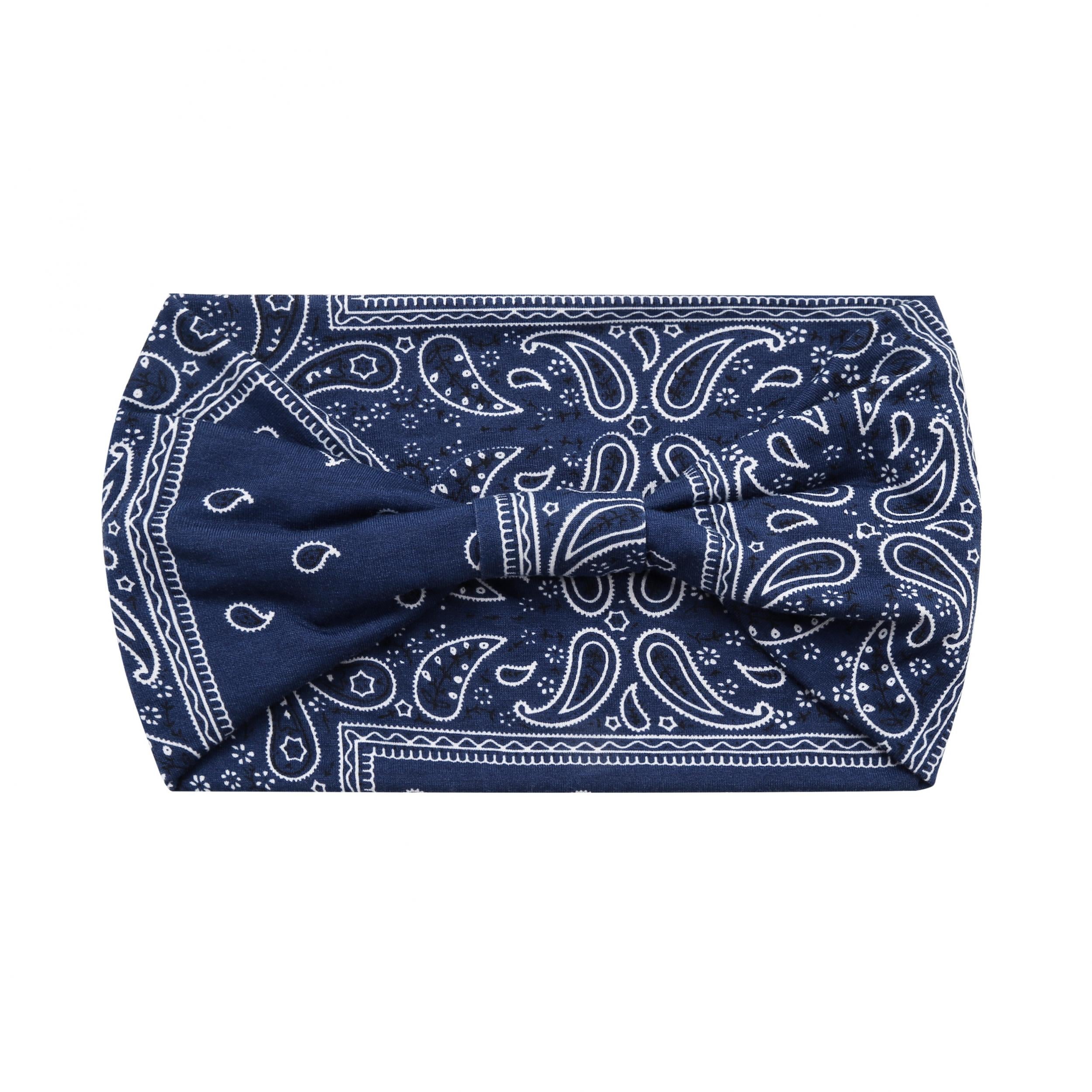 Bohemia Sports Yoga Wide Headband Knotted Sweatband