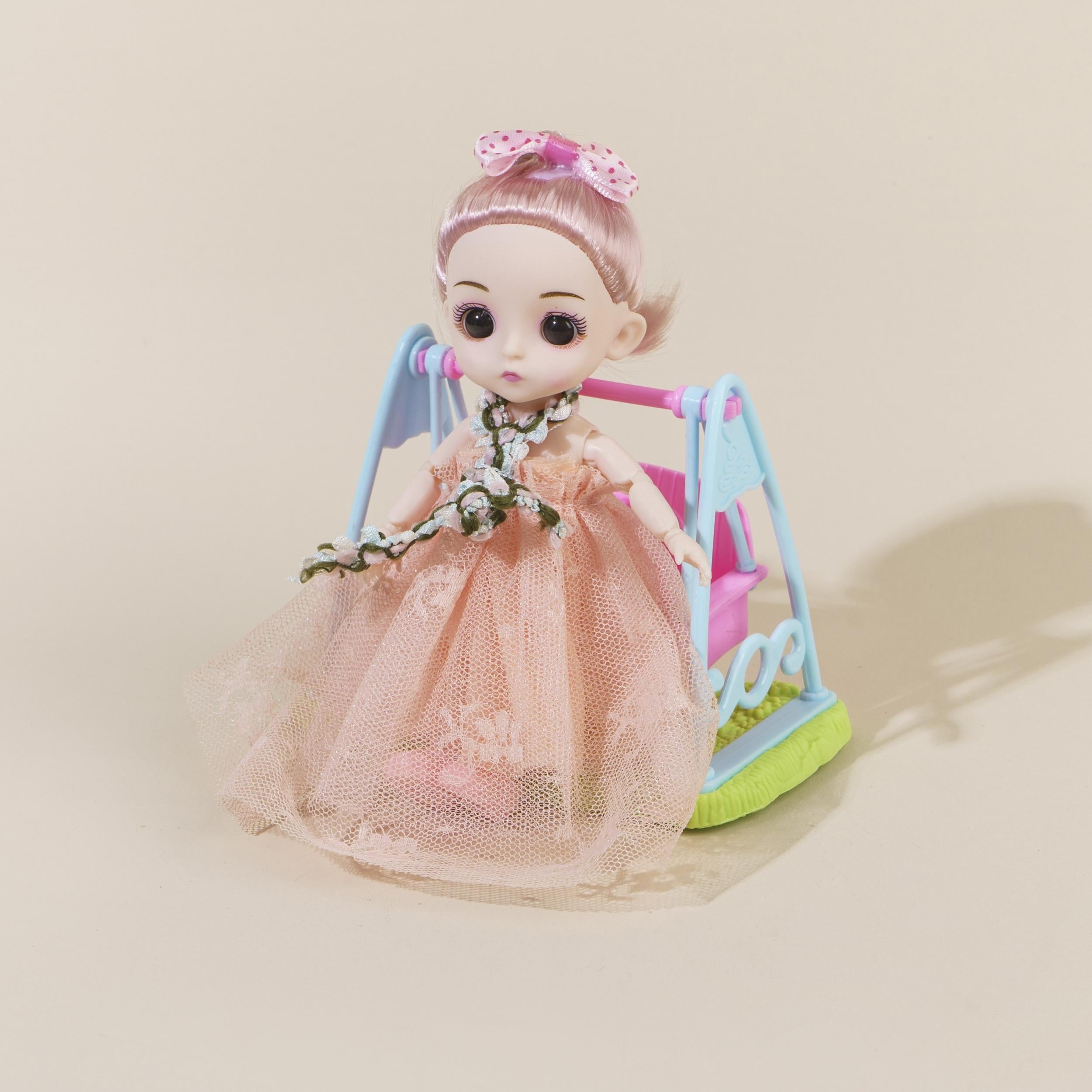 Doll Toy Accessories Playground Facilities Slide Swing Set