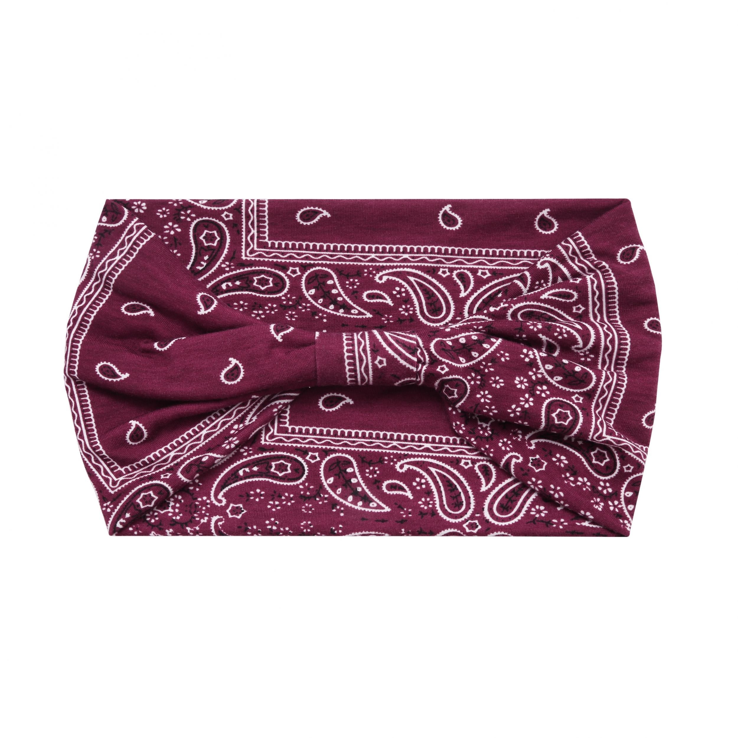 Bohemia Sports Yoga Wide Headband Knotted Sweatband