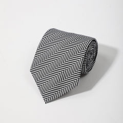 Men's Striped Jacquard Necktie Business Wedding Party Gift