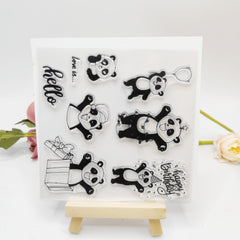 Panda Blessing Stamp - Halloween Christmas Gift