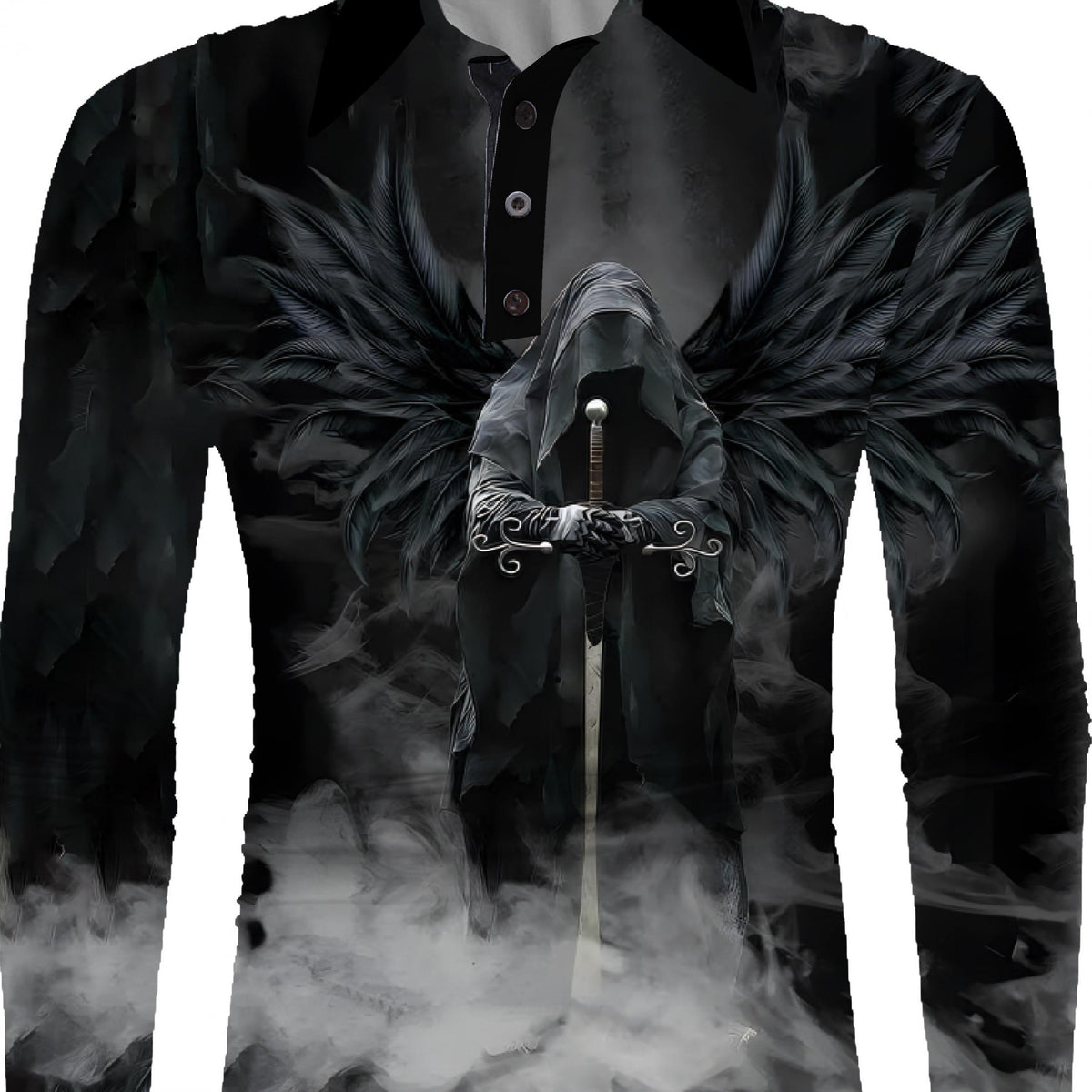 Men's Casual 1/4 Zipper Halloween Graphic Print Sports Top