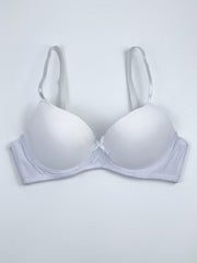 Glossy Thick Cup Bras & Bow T Shirt Bra Lingerie