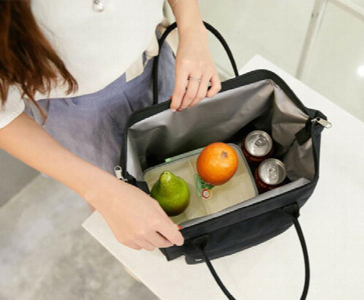 Portable Insulated Lunch Bag for Men and Women with Large Capacity