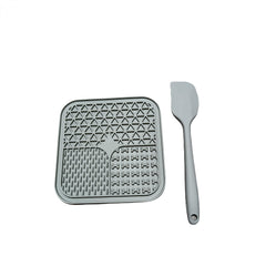 Dog Anxiety Relief Slow Feeder with Spoon Set