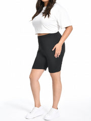  Casual High Rise Skinny Stretch Shorts