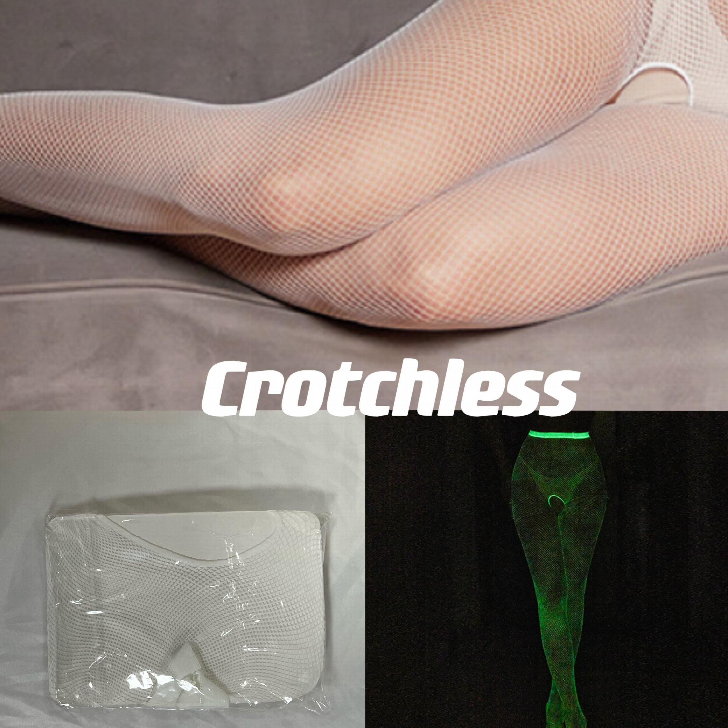 Glow In The Dark Fishnet Tights for Women 0XL-2XL