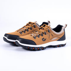 Men's Lace Up Durable Hiking Shoes for Outdoor Activities