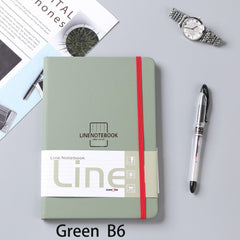 Stylish Strapped Notebook for Class Notes Journaling Business Meetings