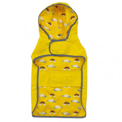 Double Layer Yellow Dog Raincoat - Keep Your Pup Dry & Stylish
