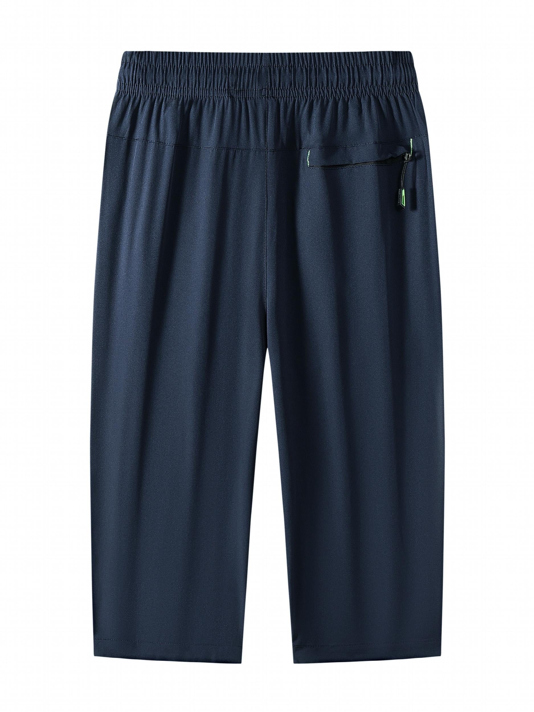 Kids Casual Drawstring Cropped Shorts