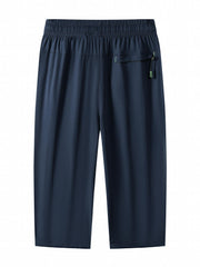 Kids Casual Drawstring Cropped Shorts