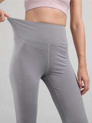 Comfy Solid Leggings Breathable Yoga Workout Pants
