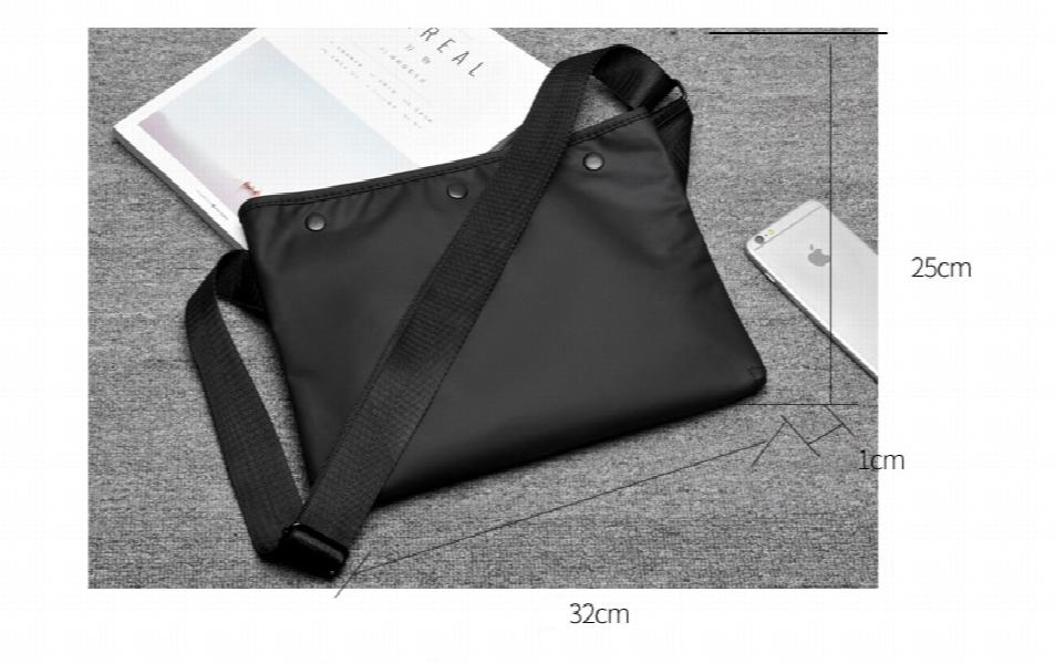 Men's Crossbody Bag Travel Shoulder Bag Lightweight Briefcase