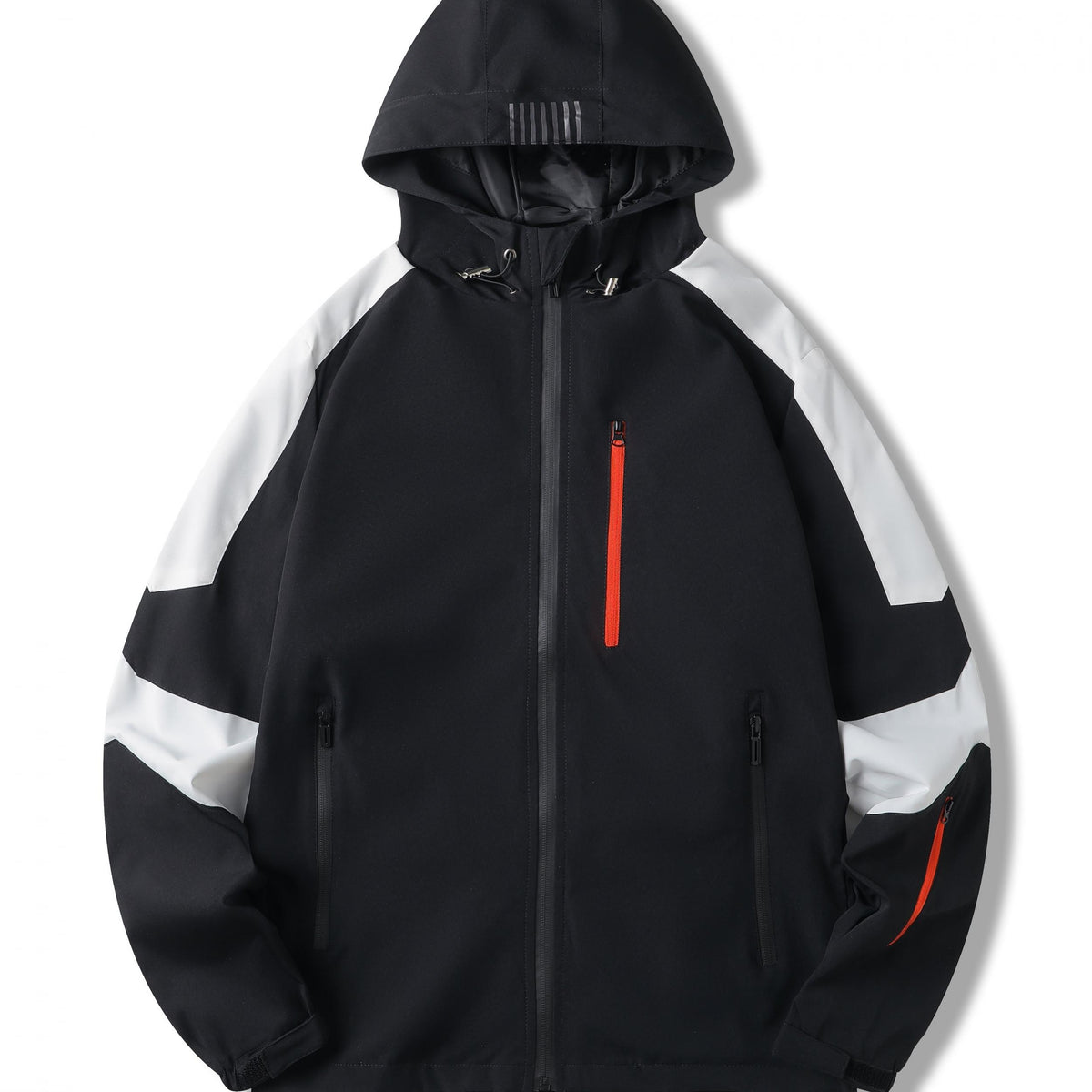 Men's Hooded Raincoat Lightweight Waterproof Outdoor Jacket