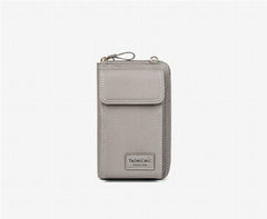Small Leather Crossbody Shoulder Bag Women Mobile Phone Purse