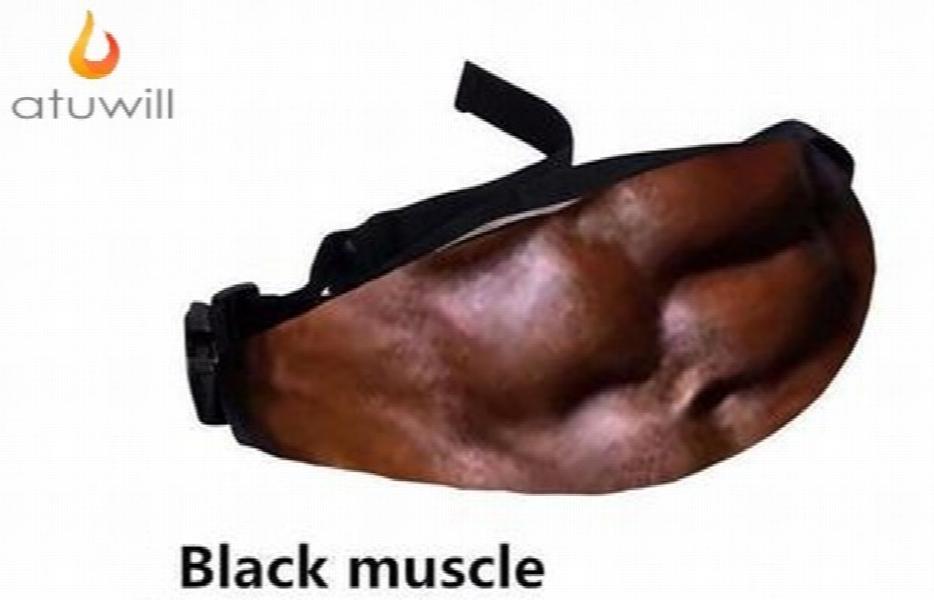 Atuwill Dad Bod Bag Dadbod Bags Funny Waist Bag Flesh