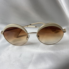 Round Polarized Sunglasses Gradient Glasses Driving Beach UV400