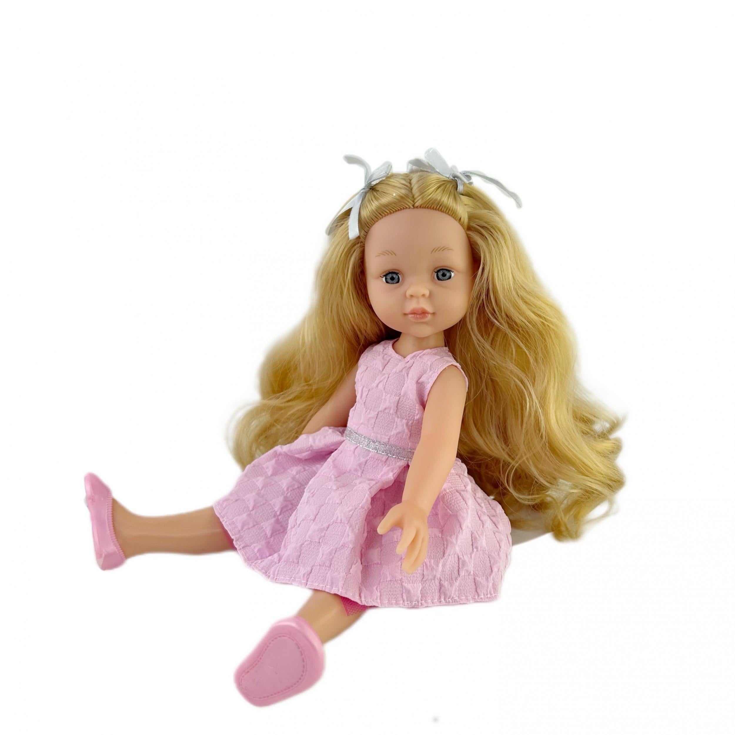 12 Inch Doll with Comb Animal Handbag Accessory Bag