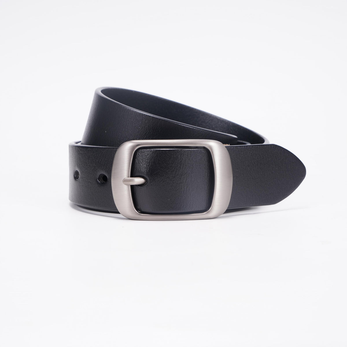Women Leather Belts For Jeans Pants Dress Belt With Metal Pin Buckle