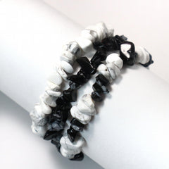 Natural Crystal Irregular Shape Bracelet Birthstone Gift for Him
