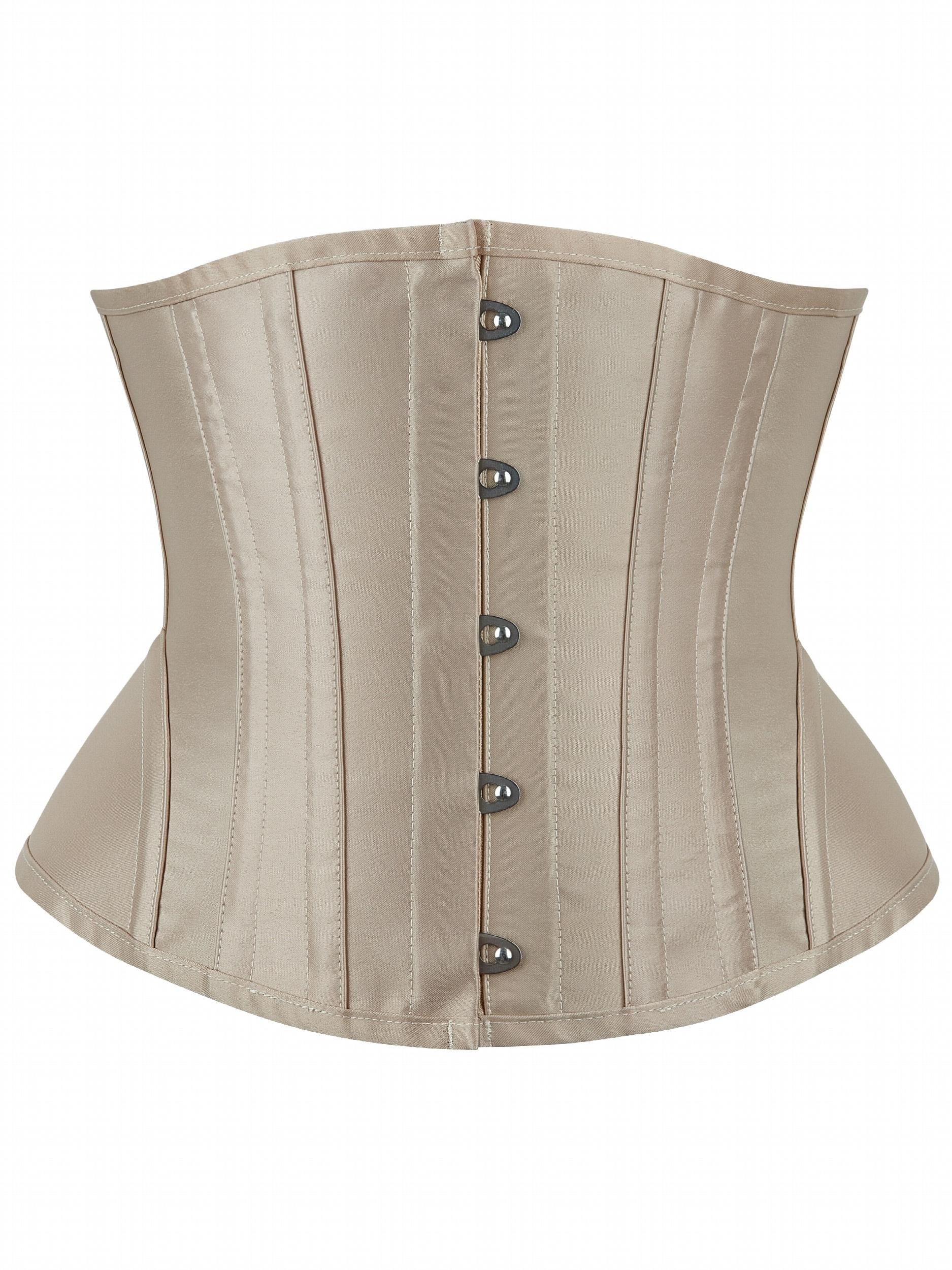 Strapless Corset Bustier Body Shaper Lace Up