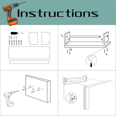 Wooden Nursery Room Shelves for Books Toys & Decor
