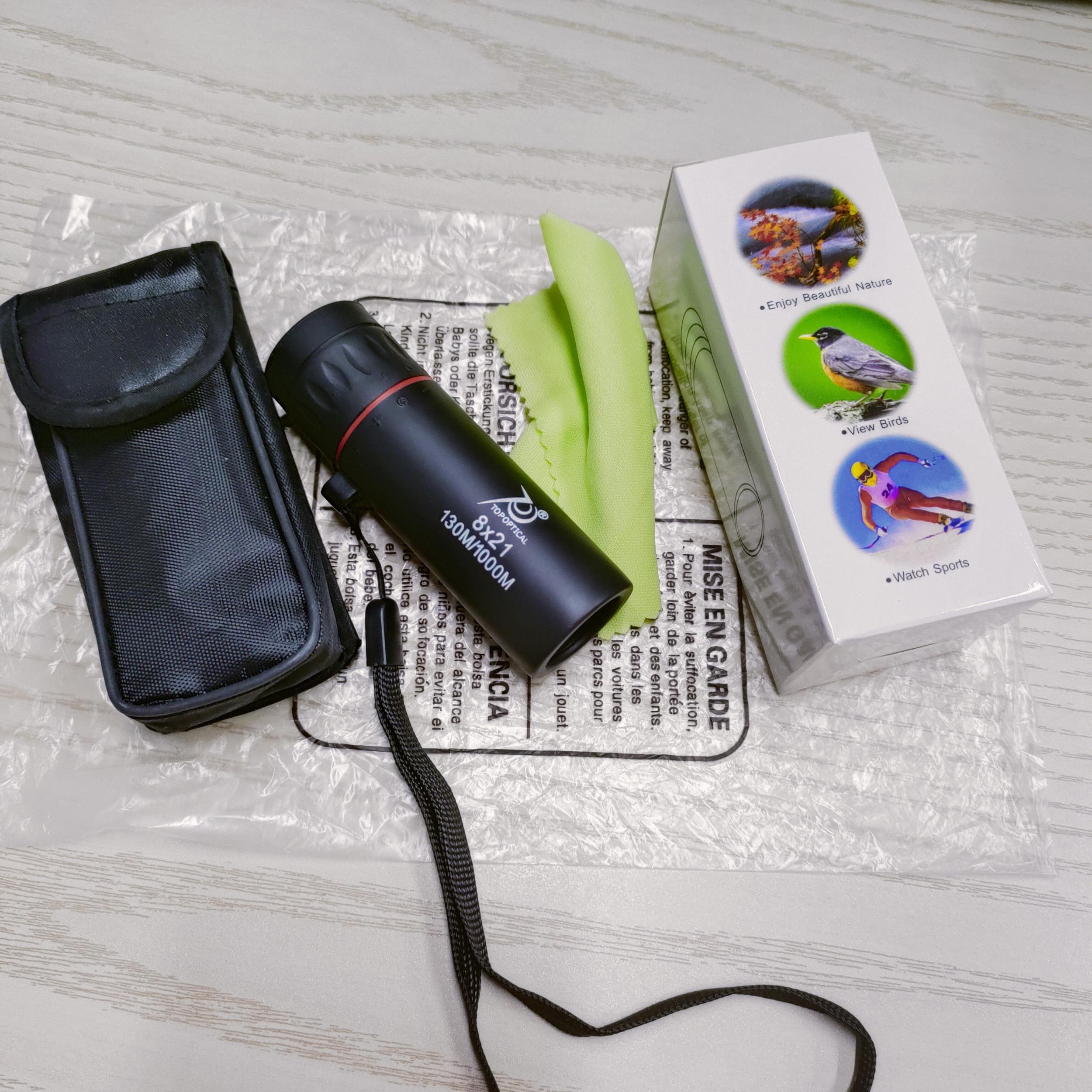 Portable Mini Monocular HD Telescope Outdoor Bird Watching Concert