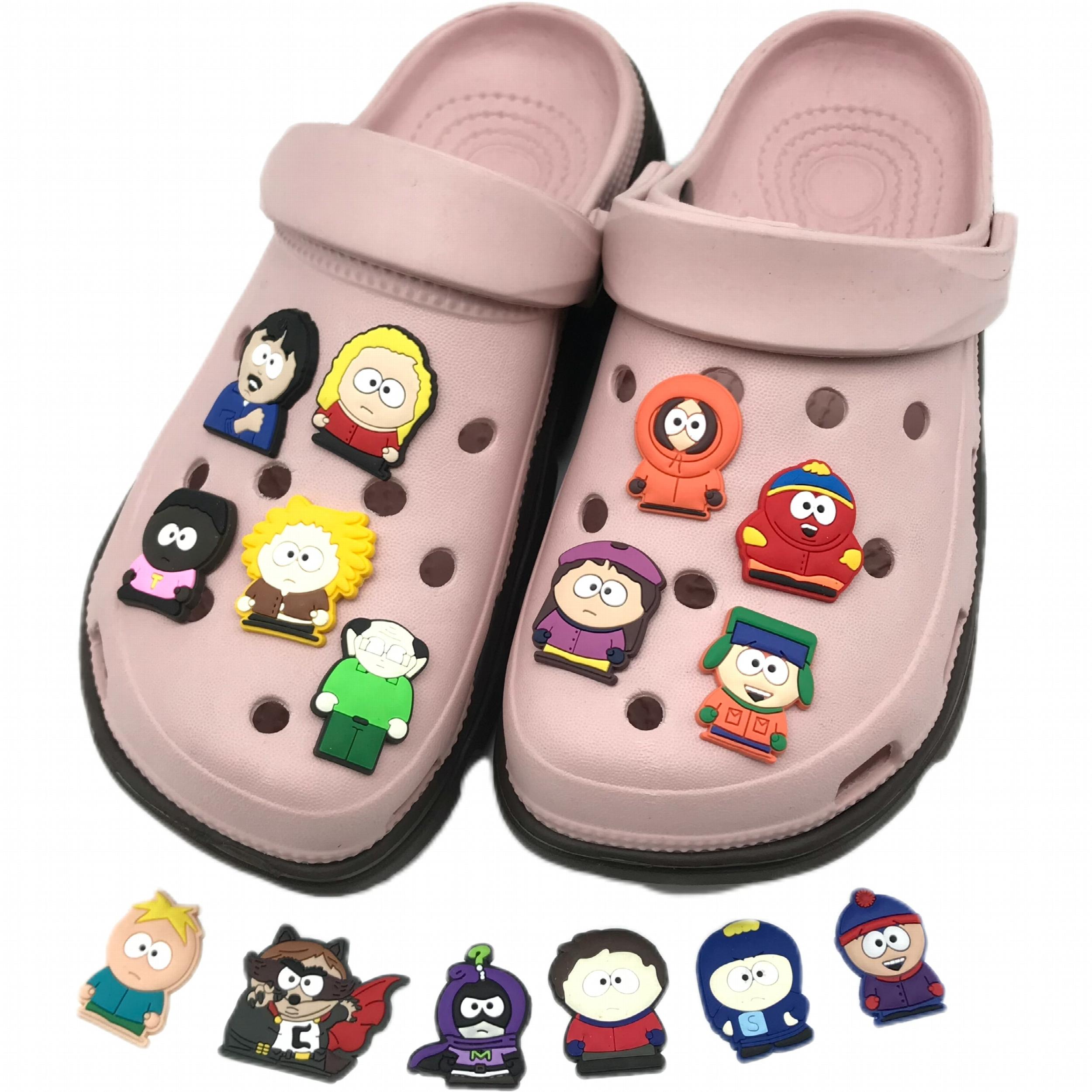 Cartoon Characters Pattern Charms For Clogs Decorative Accessories