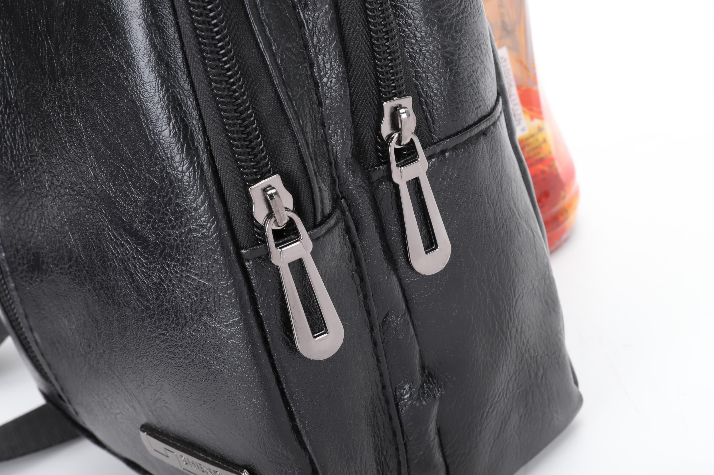 Shoulder Messenger Bags Pu Leather Casual Unisex Zipper Soft Male