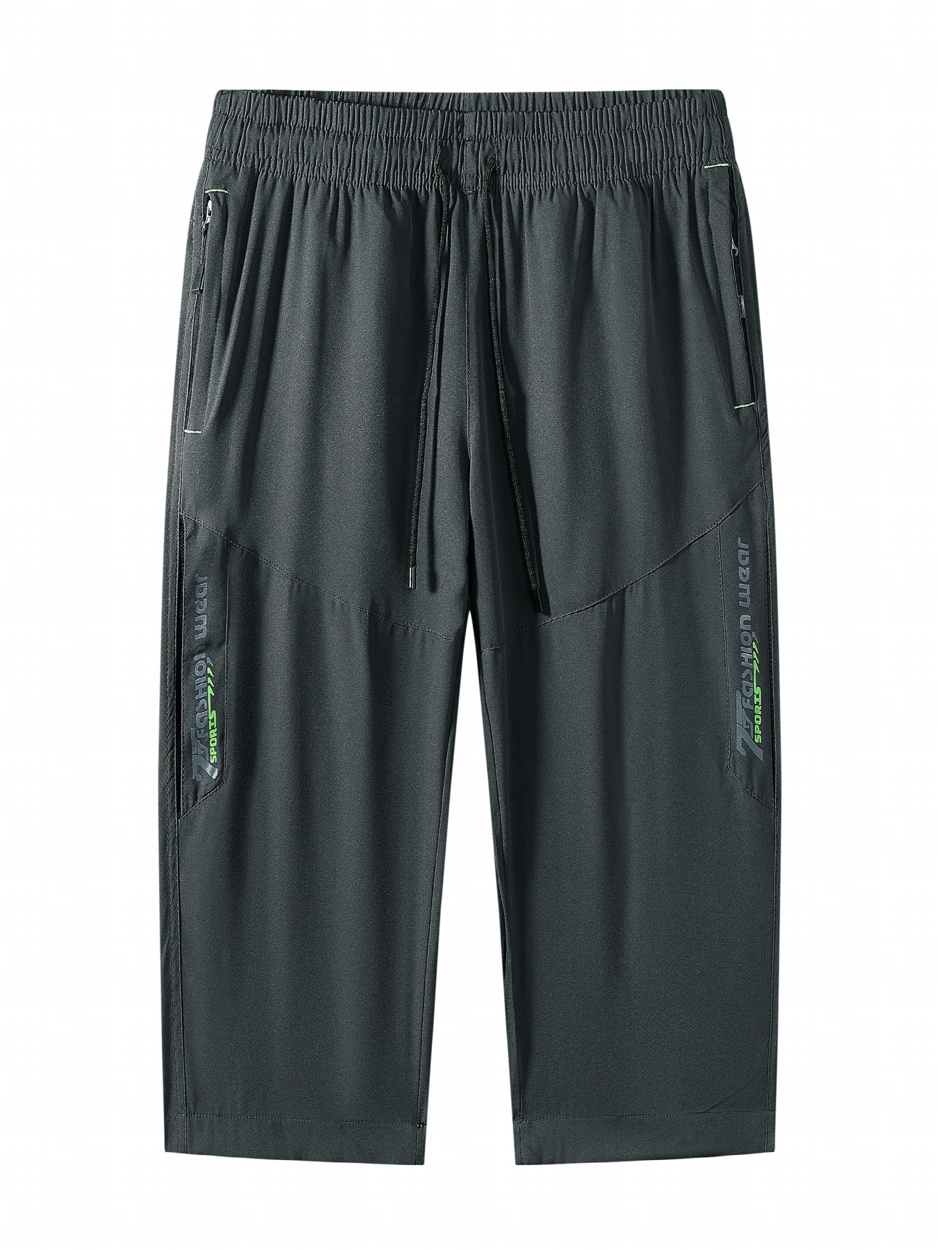 Kids Casual Drawstring Cropped Shorts