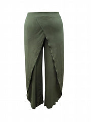  High Rise Wide Leg Pants